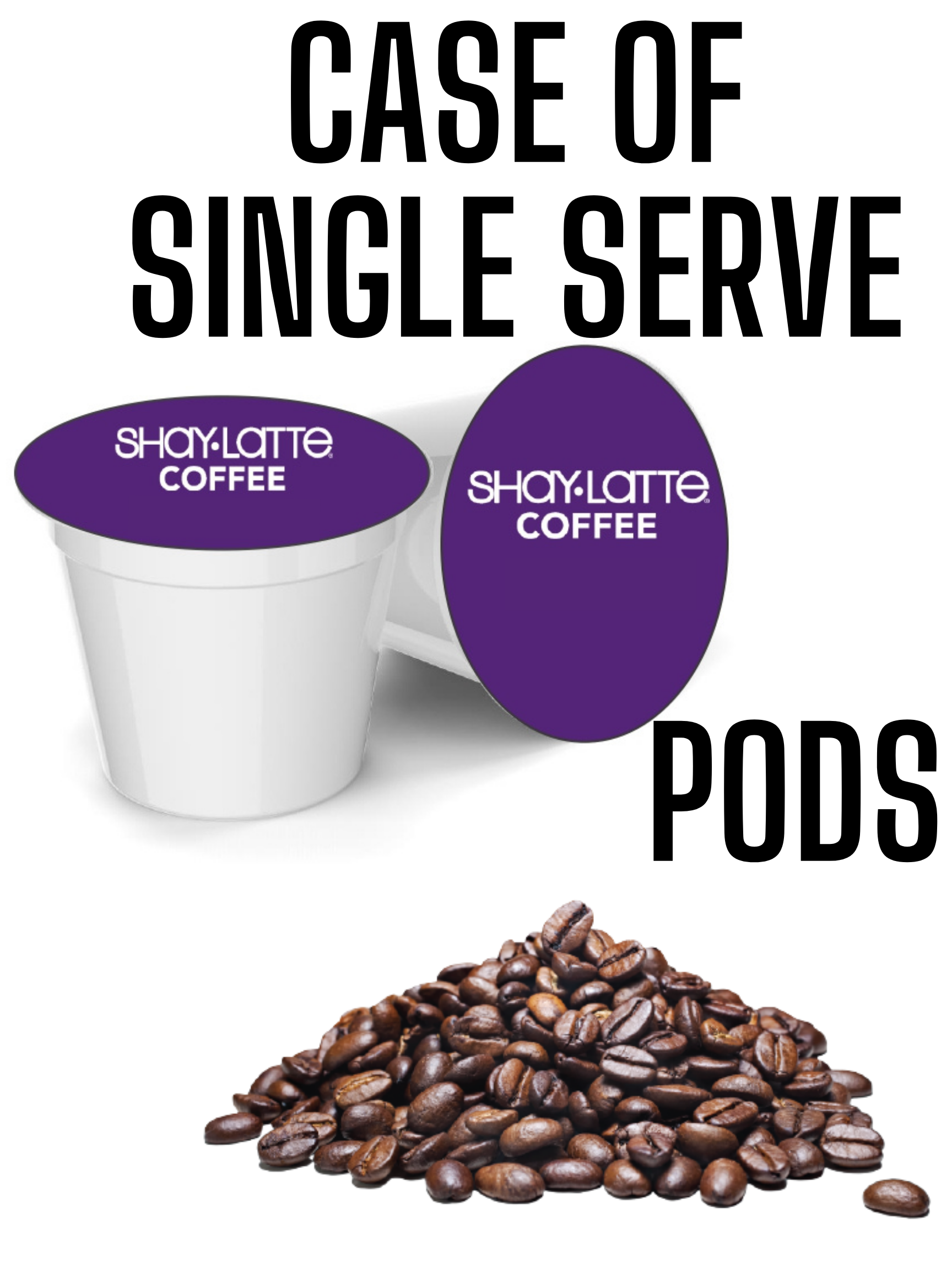 Case of Single Serve Pods (Qty 144 Pods per Case)