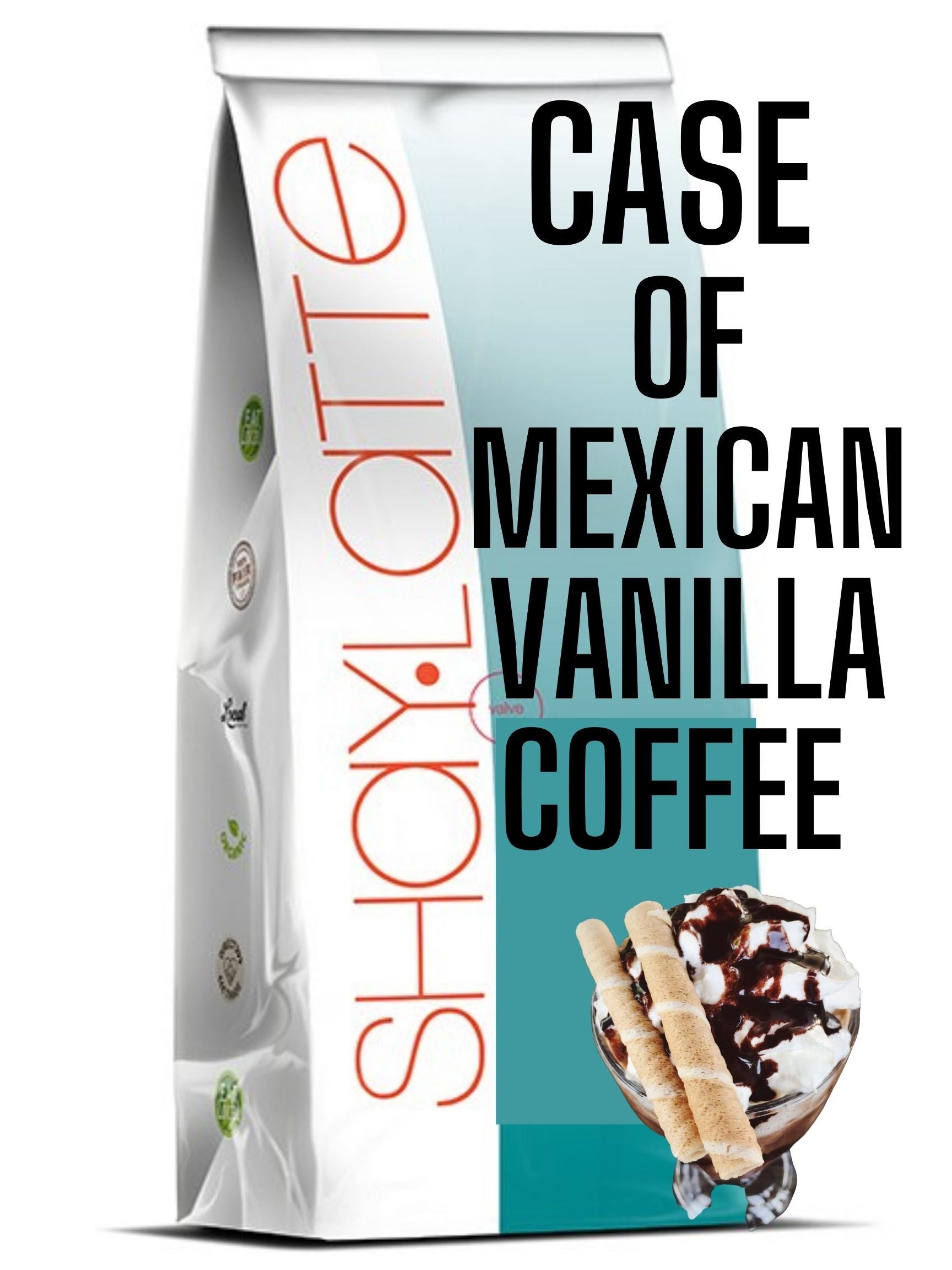 Case of 1 LB Coffee Bag (Qty 12 bags per case)