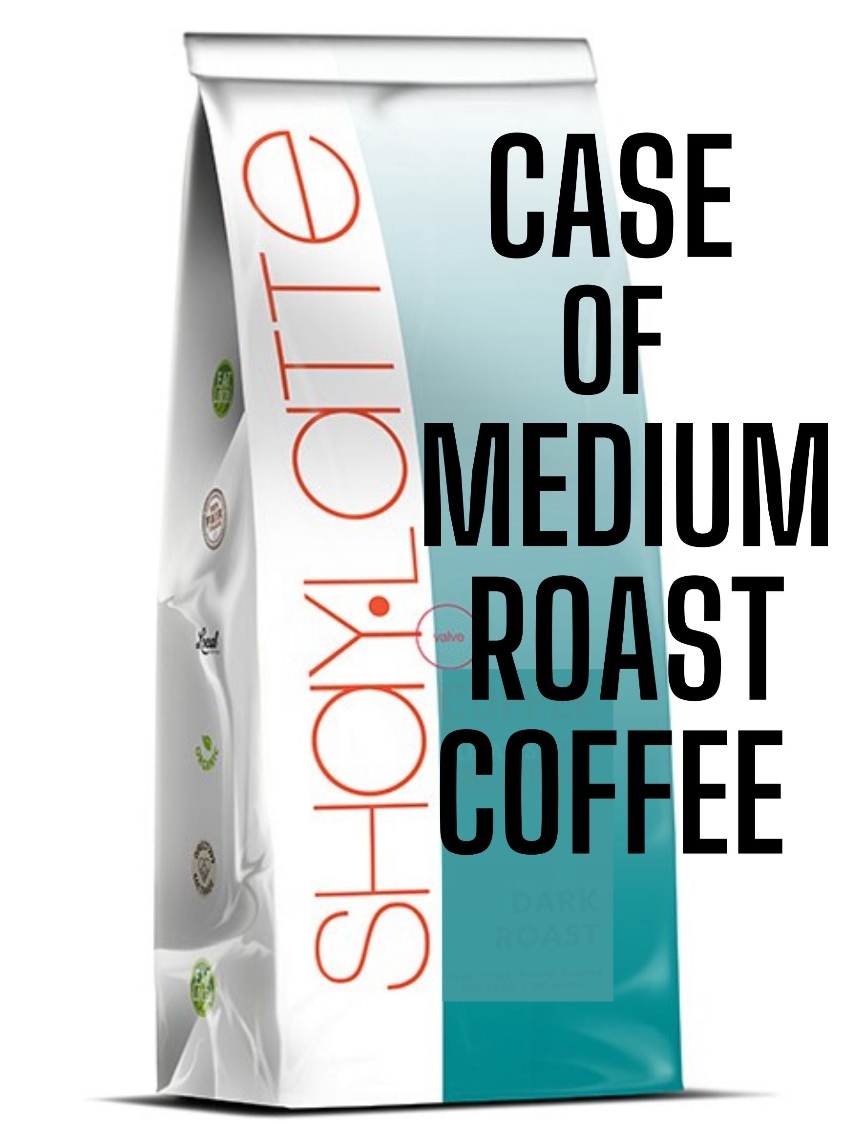 Case of 1 LB Coffee Bag (Qty 12 bags per case)