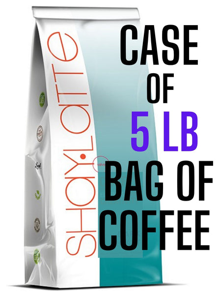 Case of 5 LB Coffee Bag (Qty 4 Bags per Case)